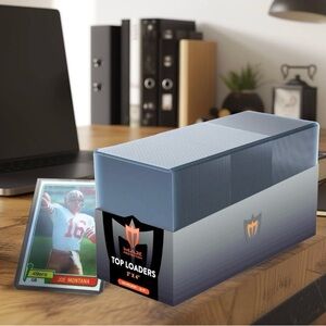 Toploaders BRAND NEW 100 Pack Of Plastic Toploader For Trading Cards